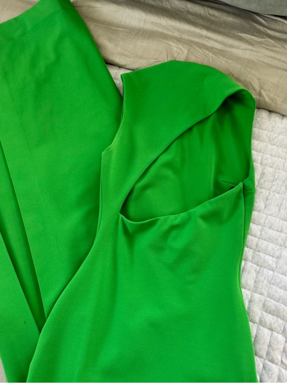 Solace London Kelly Green Monique Maxi Dress